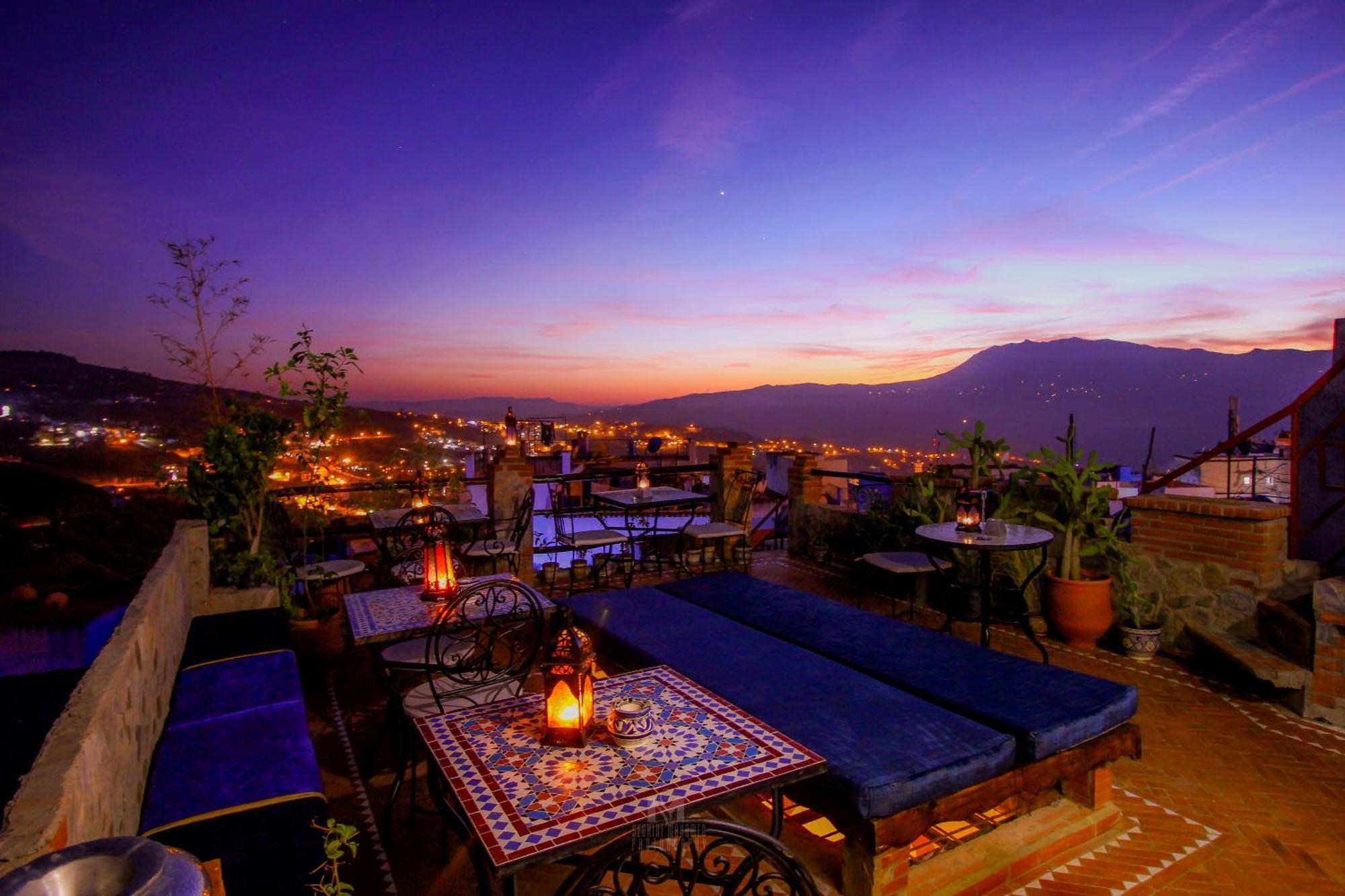 Hotel Riad Bab Mahruk Xauen Exterior foto
