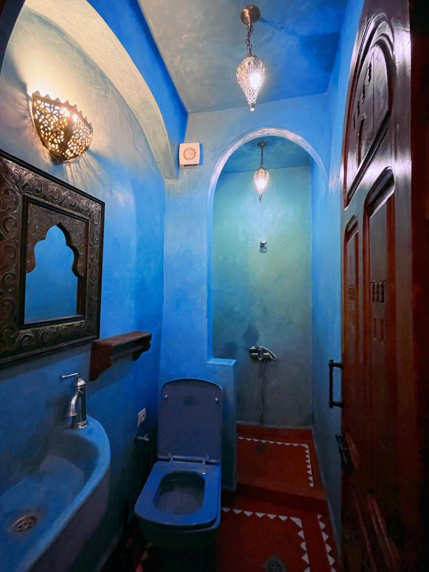Hotel Riad Bab Mahruk Xauen Exterior foto
