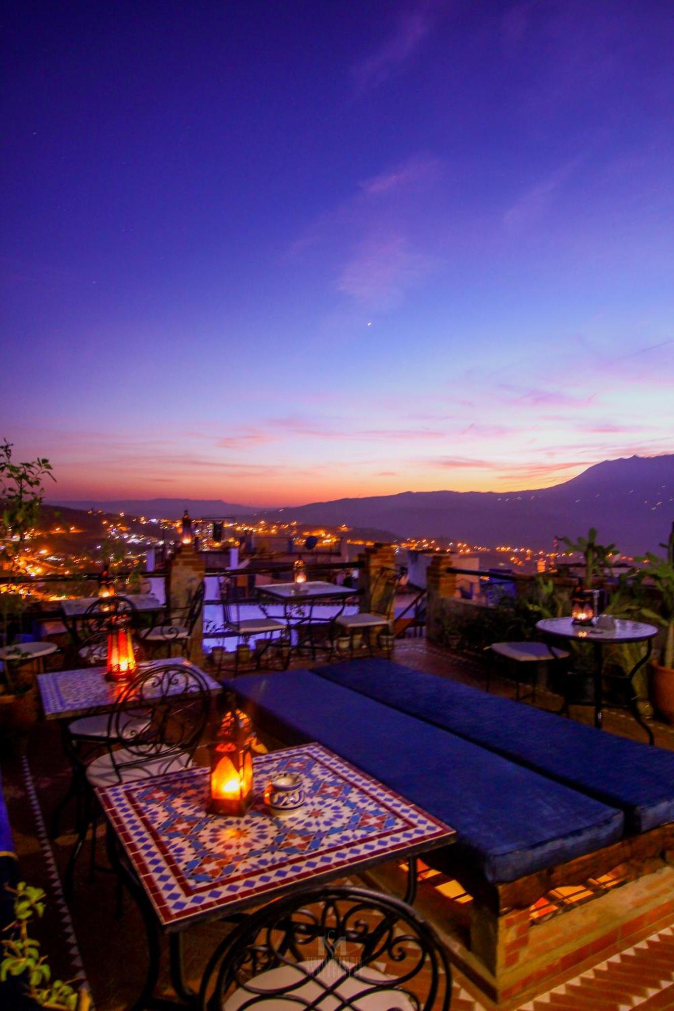 Hotel Riad Bab Mahruk Xauen Exterior foto
